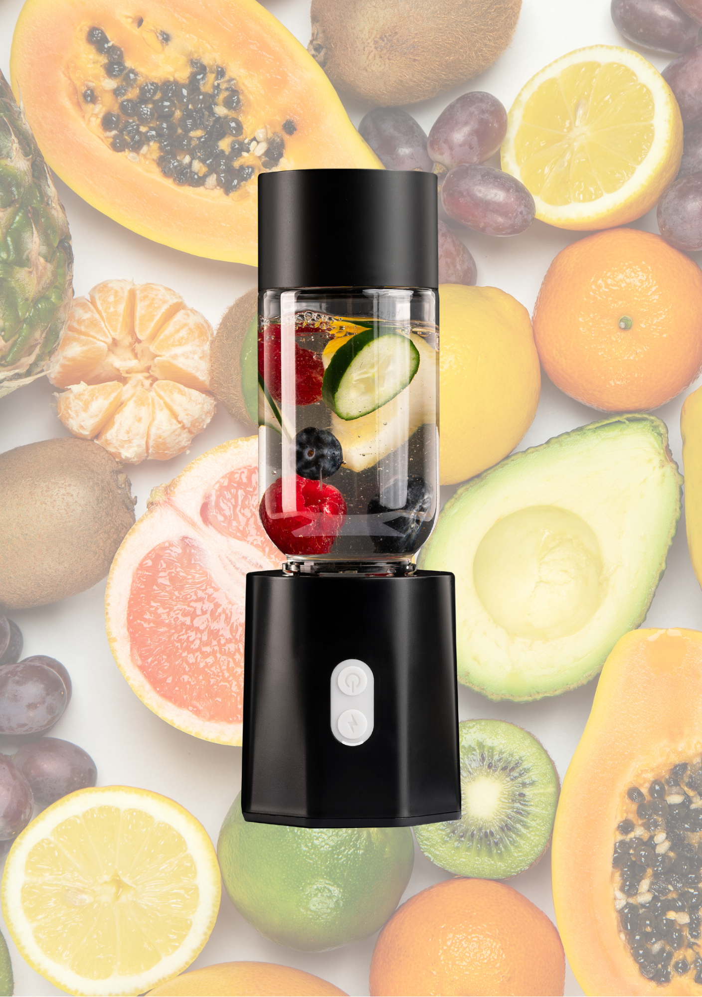 Couvercle Blender pour bouteille GasUp à tube