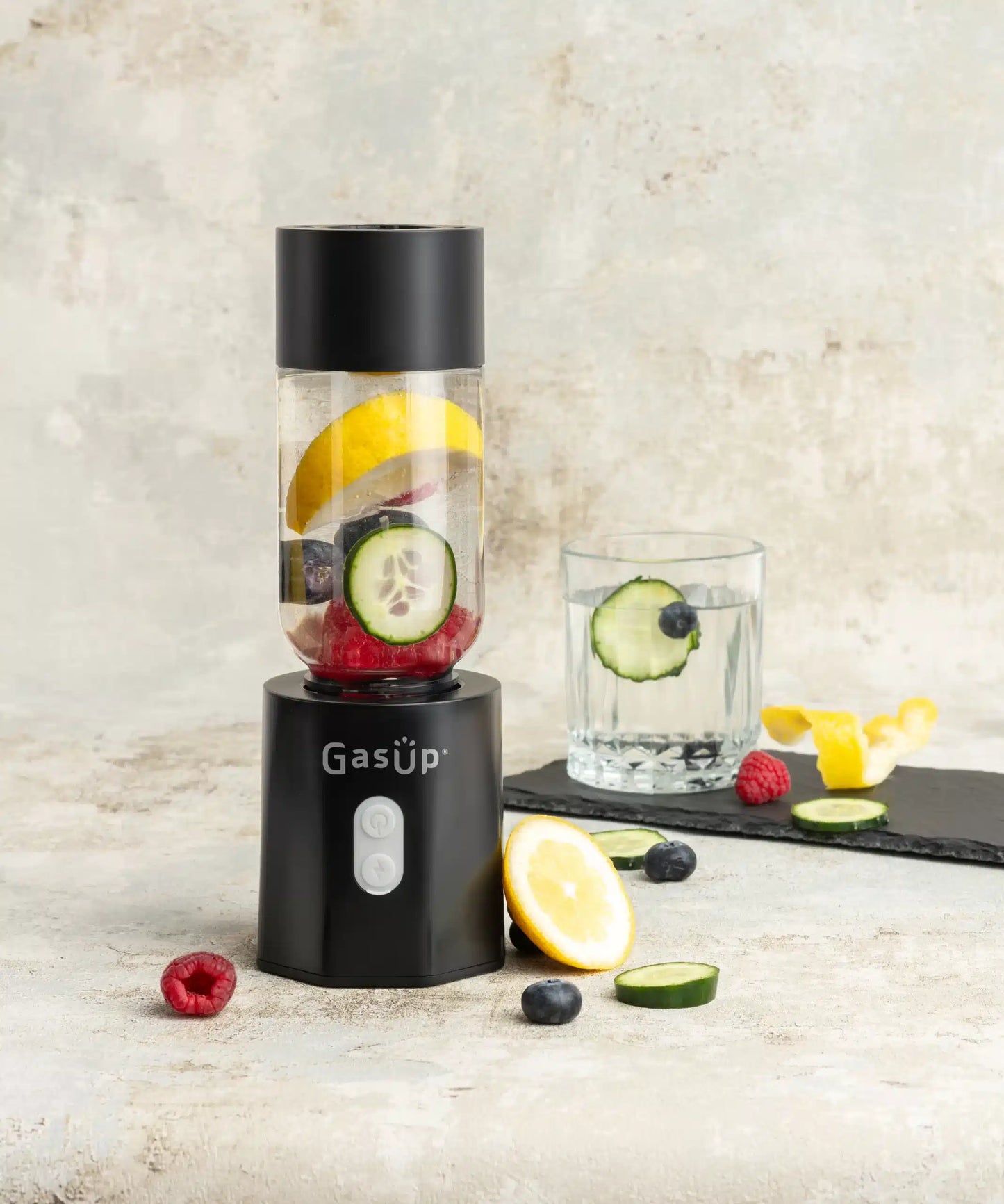 Couvercle Blender pour bouteille GasUp à tube