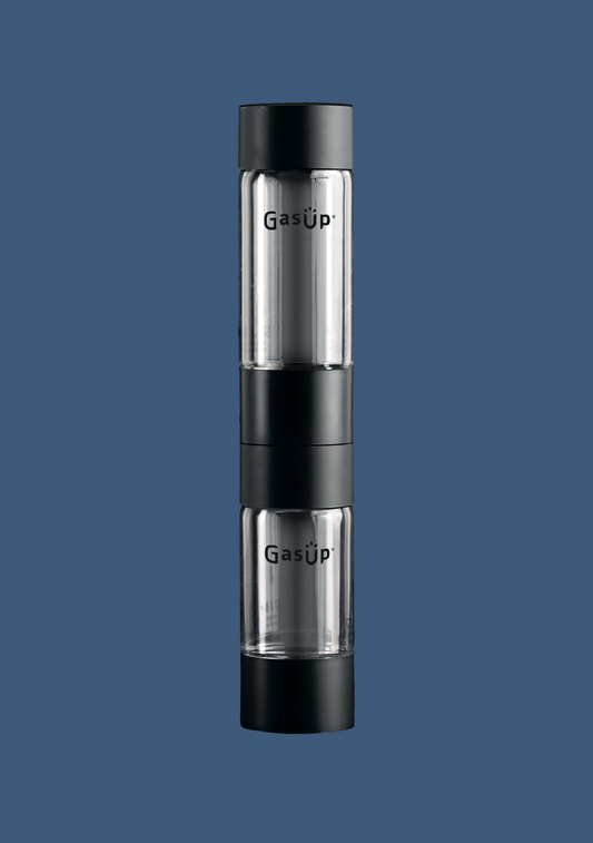 Bouteille tube GasUp, simple, 500 ml + 350 ml